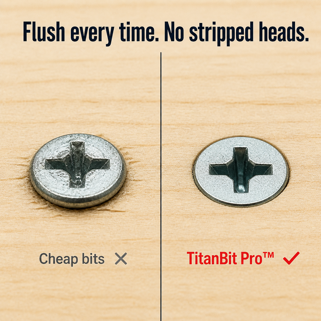 TitanBit Pro — להבריג ברגים שחוקים בלי החלקה או שבירת ביטים - Esilora