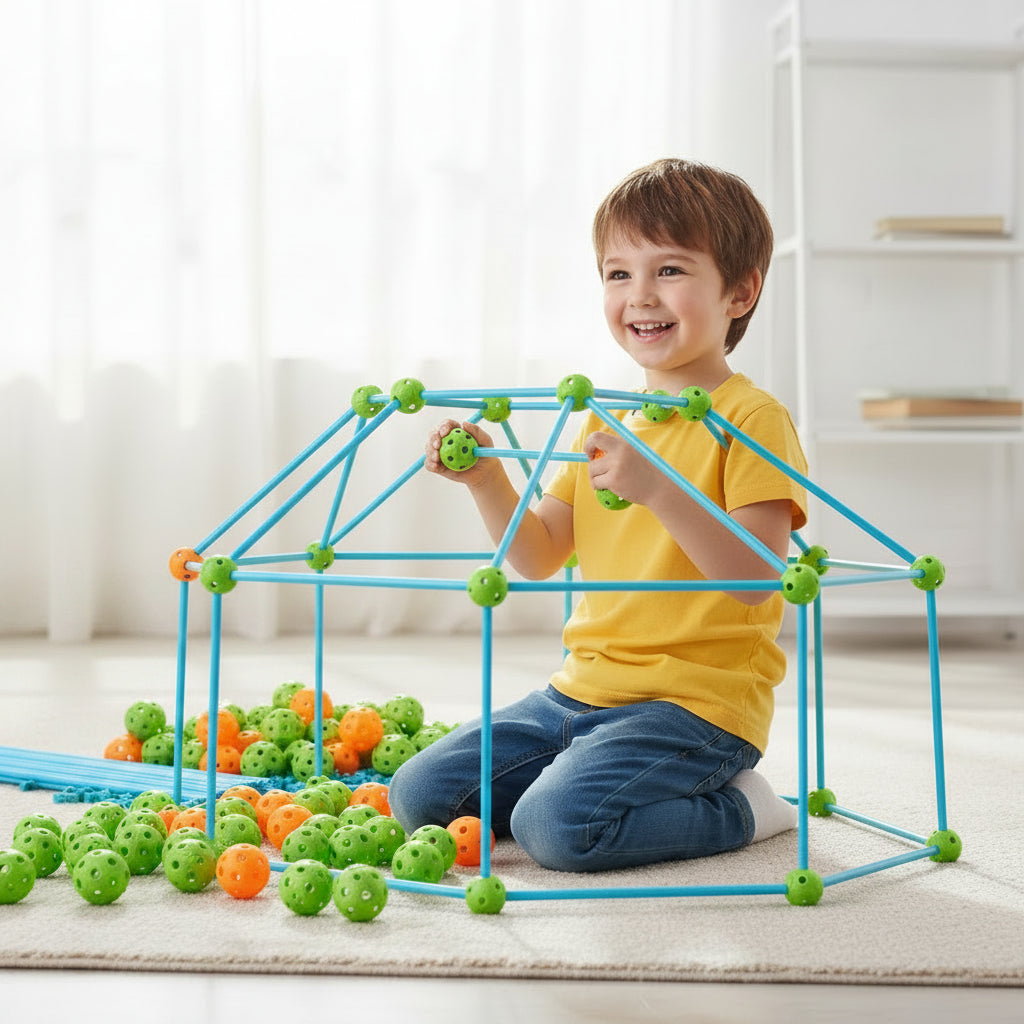 Zeltbaukasten Kreatives Spielset Fantasieentwicklung - Image 2