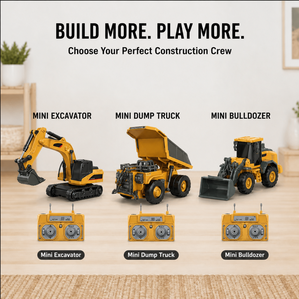 TitanRigs — הציתי את הביטחון והיצירתיות של ילדך בכל משימה בשלט רחוק - Esilora